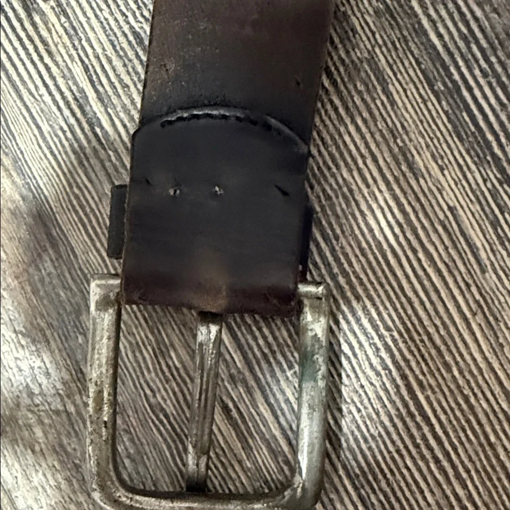 Timberland Dark Brown genuine Leather Belt